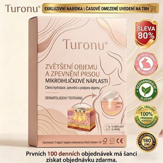 💥Turonu® 👨‍🔬Pokročilé nano-mikroihlové náplasti na cielené tvarování poprsia💃