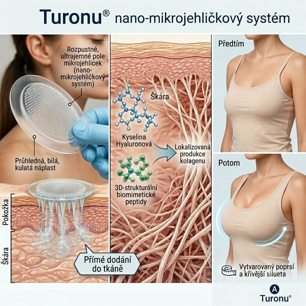 💥Turonu® 👨‍🔬Pokročilé nano-mikroihlové náplasti na cielené tvarování poprsia💃
