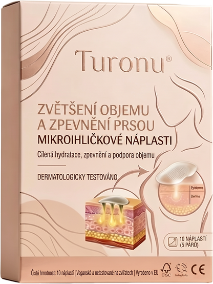 💥Turonu® 👨‍🔬Pokročilé nano-mikroihlové náplasti na cielené tvarování poprsia💃