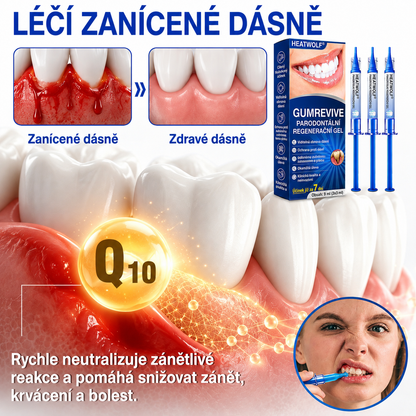 🇨🇿 HEATWOLF® 🦷 GumRevive parodontální opravný gel 🍕