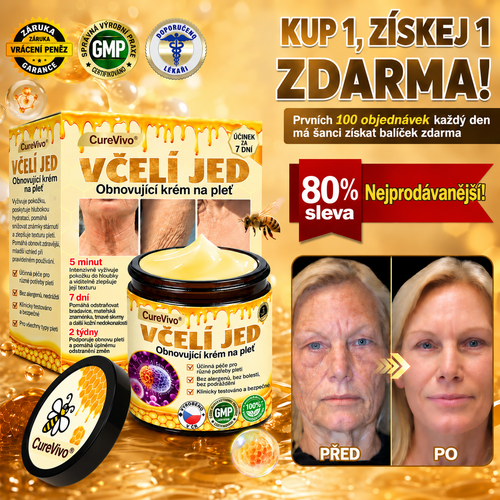 🔥Oficiální obchod značky 丨 CureVivo® Včelí Jed Pro Comprehensive Cream
