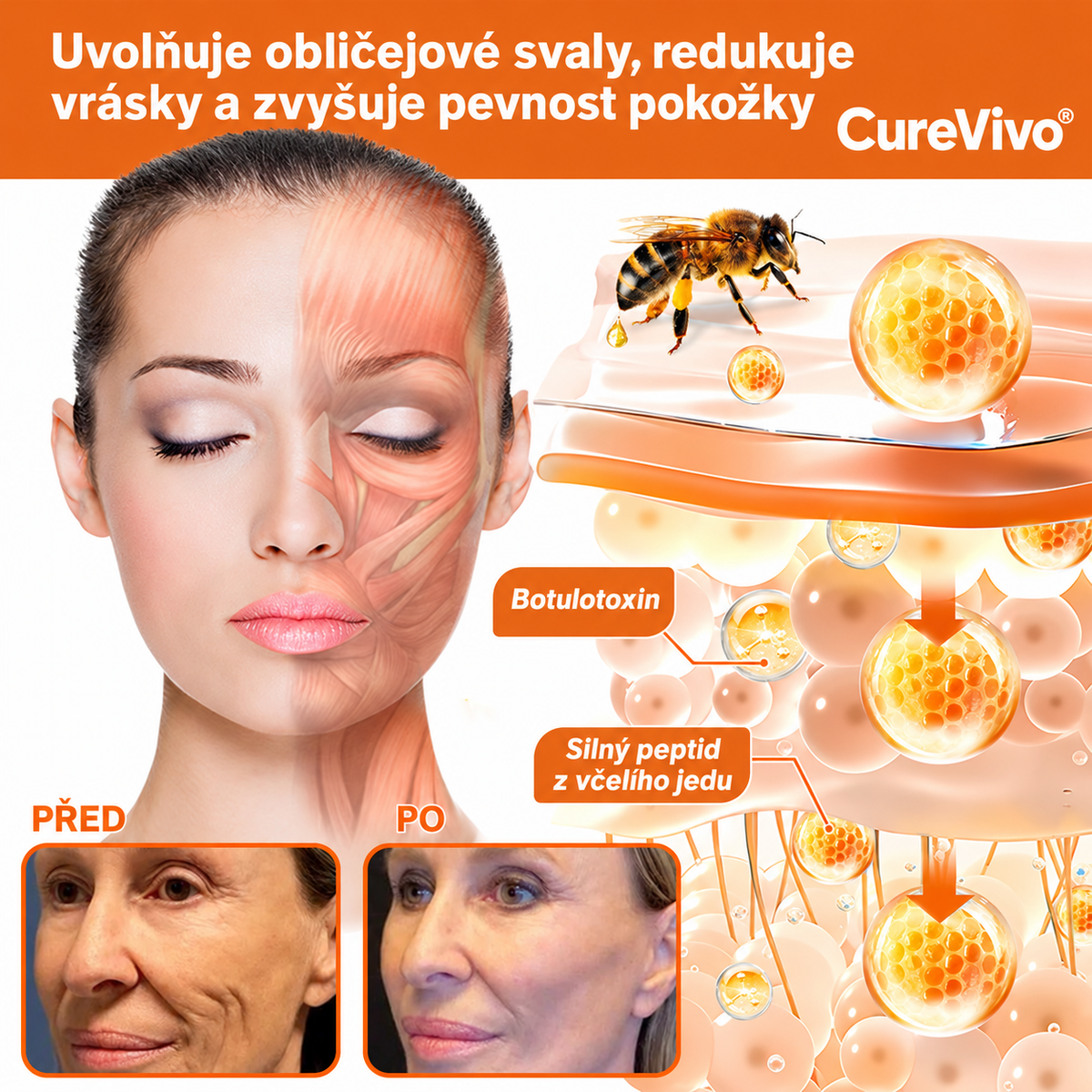 🔥Oficiální obchod značky 丨 CureVivo® Včelí Jed Pro Comprehensive Cream