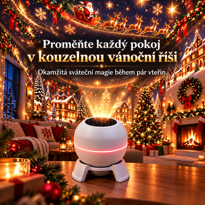 Hlastní den ušetříte 49 % – 🎄🎅 Vánoční kouzelné projekční světlo – oživte vánoční scény🎆