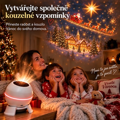 Hlastní den ušetříte 49 % – 🎄🎅 Vánoční kouzelné projekční světlo – oživte vánoční scény🎆