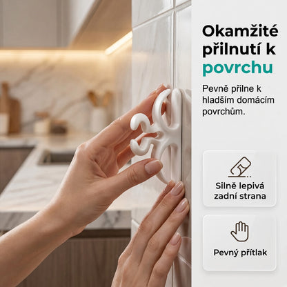 ✅ Samolepicí silikonový držák kabelů pro domácí spotřebiče